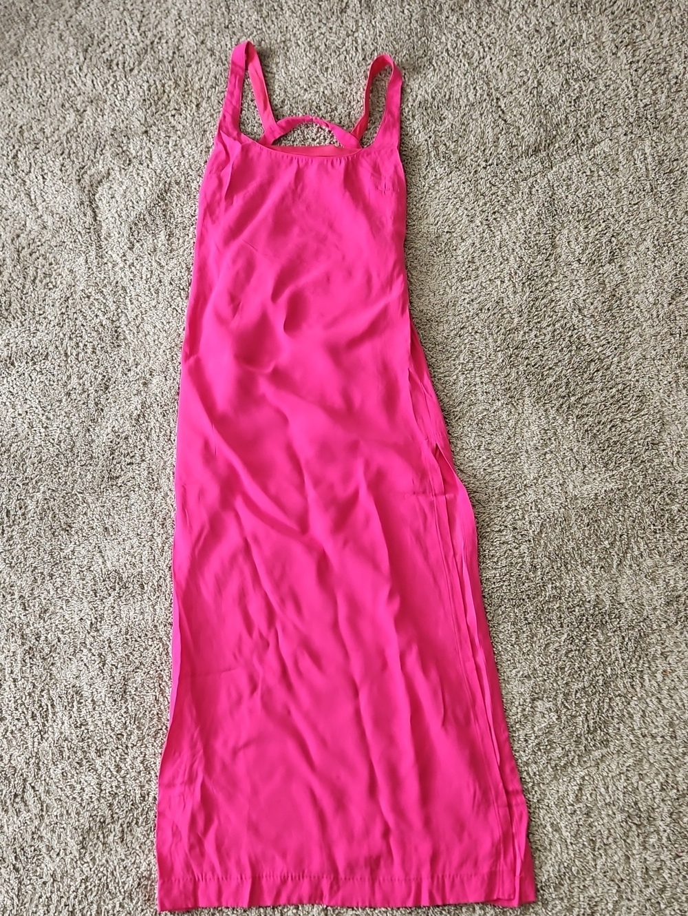 STAUD Pink Maxi Dress 4